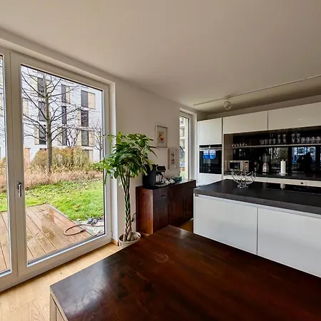 Apartman Luxus Mit Skyline Blick Am Mainufer