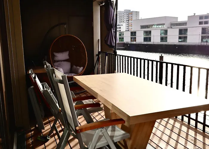 Διαμέρισμα Luxus Mit Skyline Blick Am Mainufer *